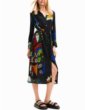 Vestido Desigual midi Lacroix