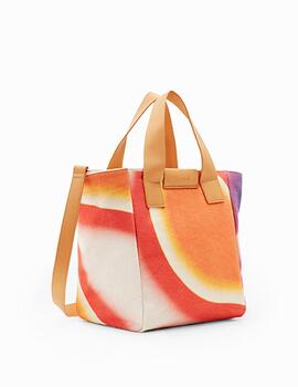 Shopper Desigual canvas multi