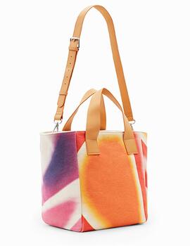 Shopper Desigual canvas multi