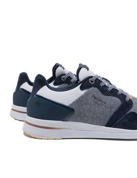 Sneaker Pepe Jeans Jayker dual d-limit azul