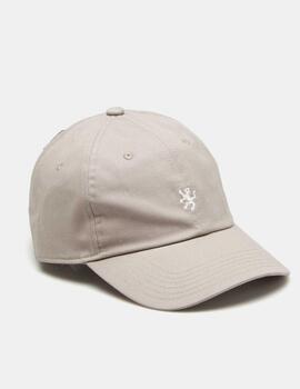 Gorra Lion of Porches logo beige