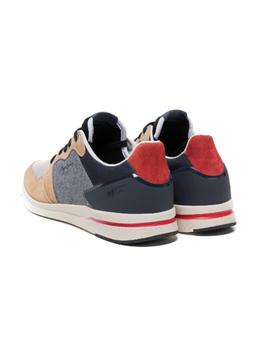 Sneaker Pepe Jeans Jayker dual d-limit beige