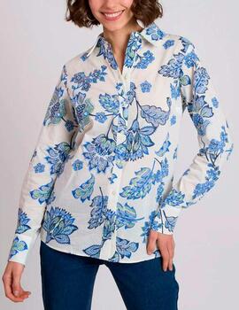 Blusa Naf Naf estampada