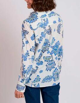 Blusa Naf Naf estampada