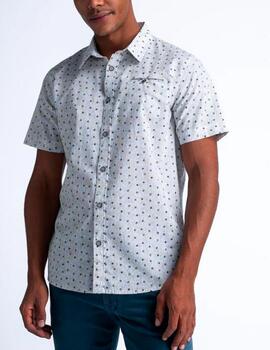 Camisa Petrol estampada