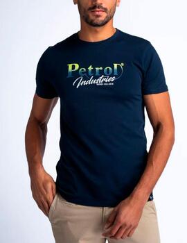 Camiseta Petrol azul