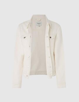 Cazadora vaquera Pepe Jeans blanco