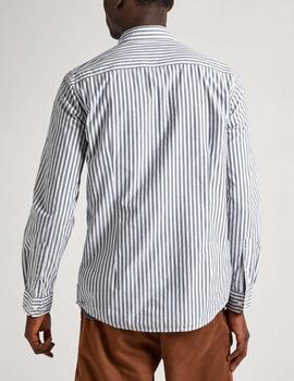 Camisa Pepe Jeans rayas gris