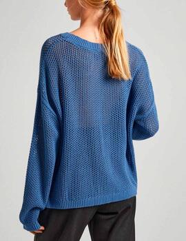 Jersey Pepe Jeans calados azul