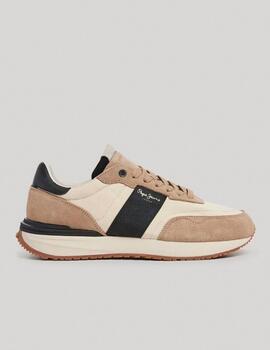 Zapatillas Pepe Jeans combinadas beige