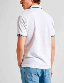 Polo Pepe Jeans blanco