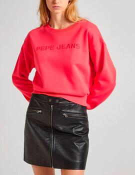 Sudadera Pepe Jeans logo rojo