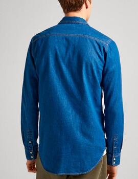 Camisa vaquera Pepe Jeans azul