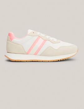 Zapatillas Tommy Jeans ante rosa