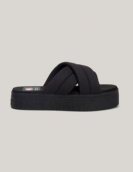 Sandalias Tommy Jeans negro