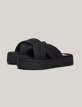 Sandalias Tommy Jeans negro