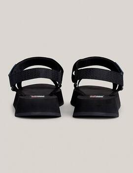 Sandalias Tommy Jeans negro