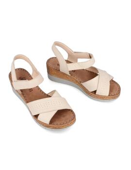 Sandalias Walk and Fly beige