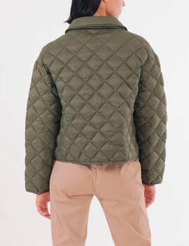 Chaqueta Mimi Mua acolchada verde