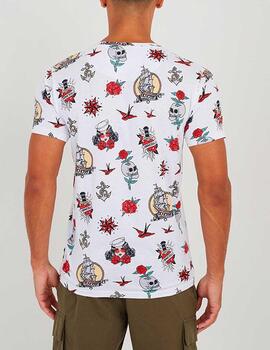 Camiseta Brave Soul estampada