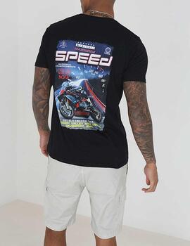 Camiseta Brave Soul negro
