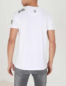 Camiseta Brave Soul blanco