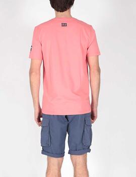 Camiseta Brave Soul furgo rosa