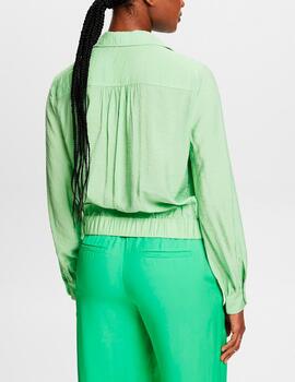 Blusa Esprit verde