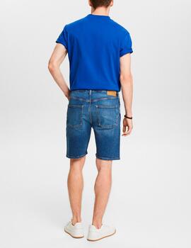 Bermudas Esprit denim azul