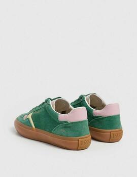 Zapatillas Pepe Jeans Travis Retro verde