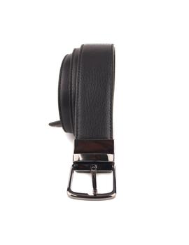 Cinturón reversible negro-marrón