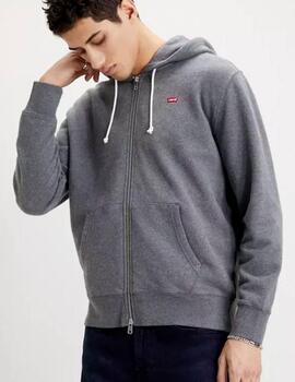 Sudadera Levis capucha gris