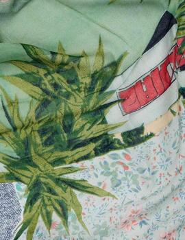Fular Desigual estampado