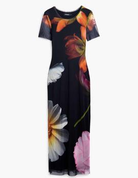 Vestido Desigual tul estampado