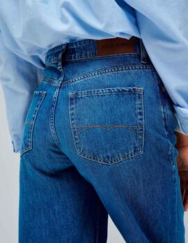Pantalón vaquero Salsa wide leg azul