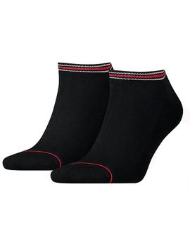 Pack 2 pares calcetines Tommy Jeans negro