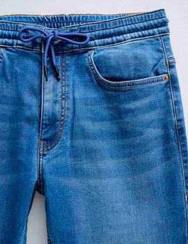 Pantalón vaquero Salsa jogger azul