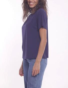 Camiseta Mimi Mua transparencia azul
