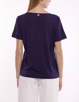 Camiseta Mimi Mua pico azul