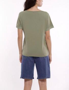Camiseta Mimi Mua pico verde