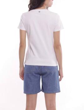 Camiseta Mimi Mua l'amour blanco