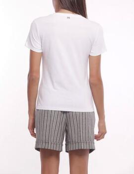 Camiseta Mimi Mua 'to the moon and back' blanco