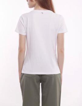 Camiseta Mimi Mua 'be diferent' blanco