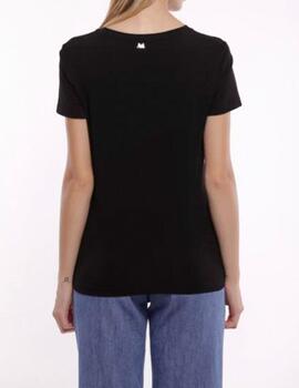 Camiseta Mimi Mua 'be diferent' negro