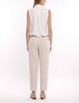 Pantalón Mimi Mua crema