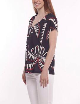 Blusa Mimi Mua estampada