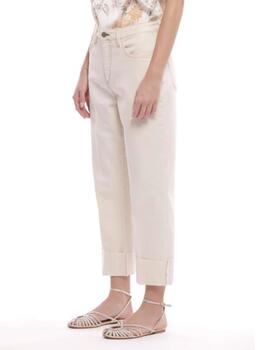 Pantalón Mimi Mua cropped crema