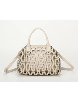 Bolso Mimi Mua red crema