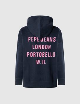 Sudadera Pepe Jeans capucha marino
