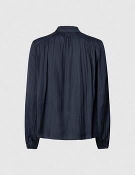 Blusa Pepe Jeans satén marino